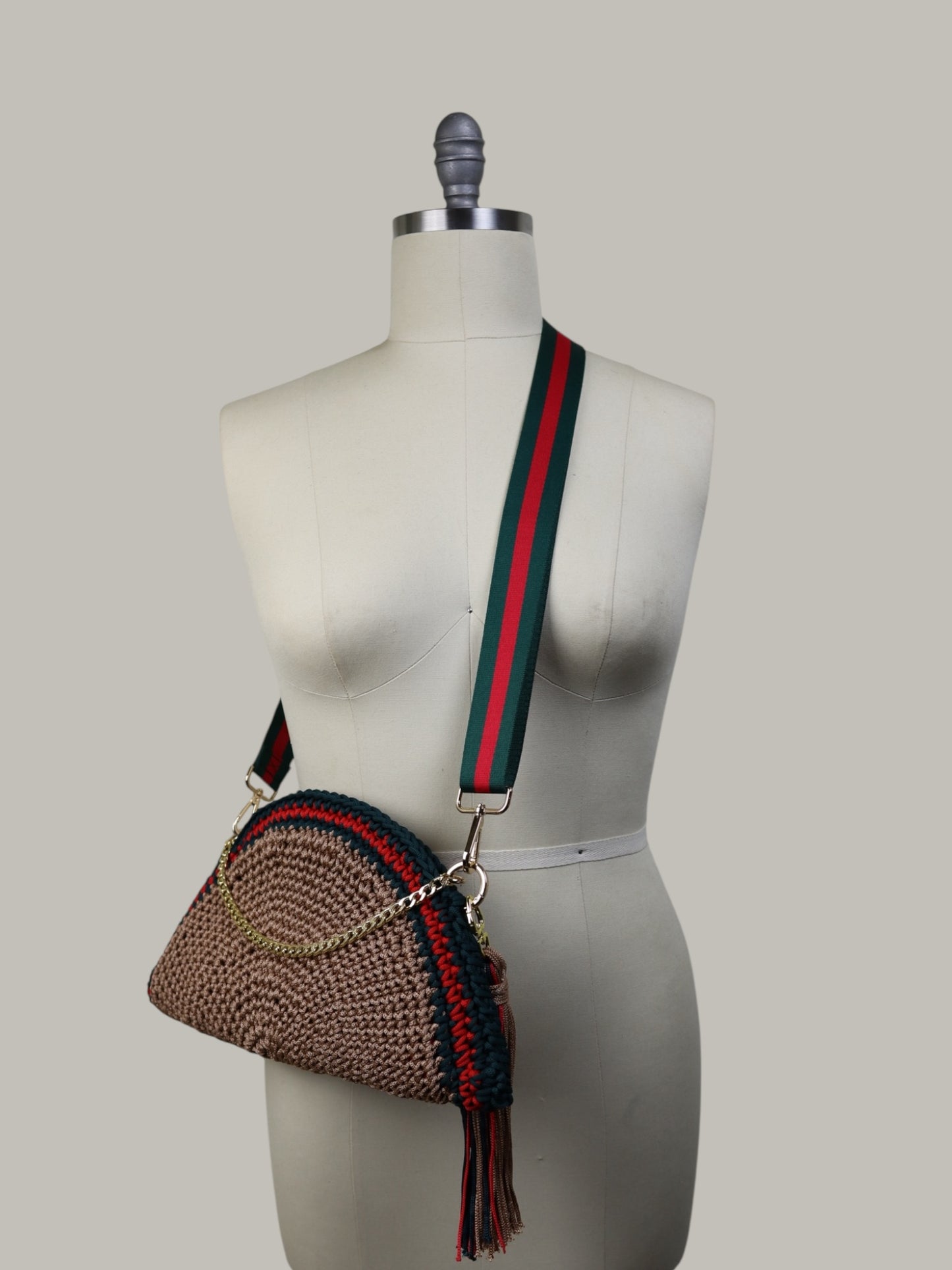 Classic Stripe Half Moon