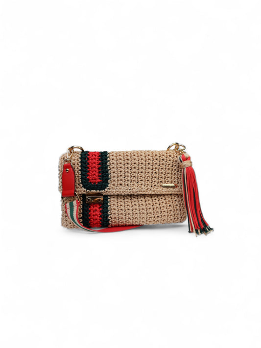 Classic Stripe Clutch