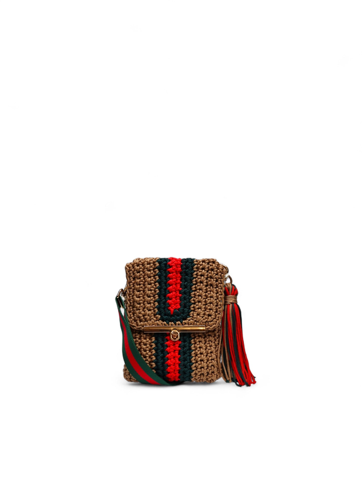 Classic Stripe Mini Crossbody