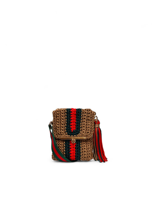 Classic Stripe Mini Crossbody