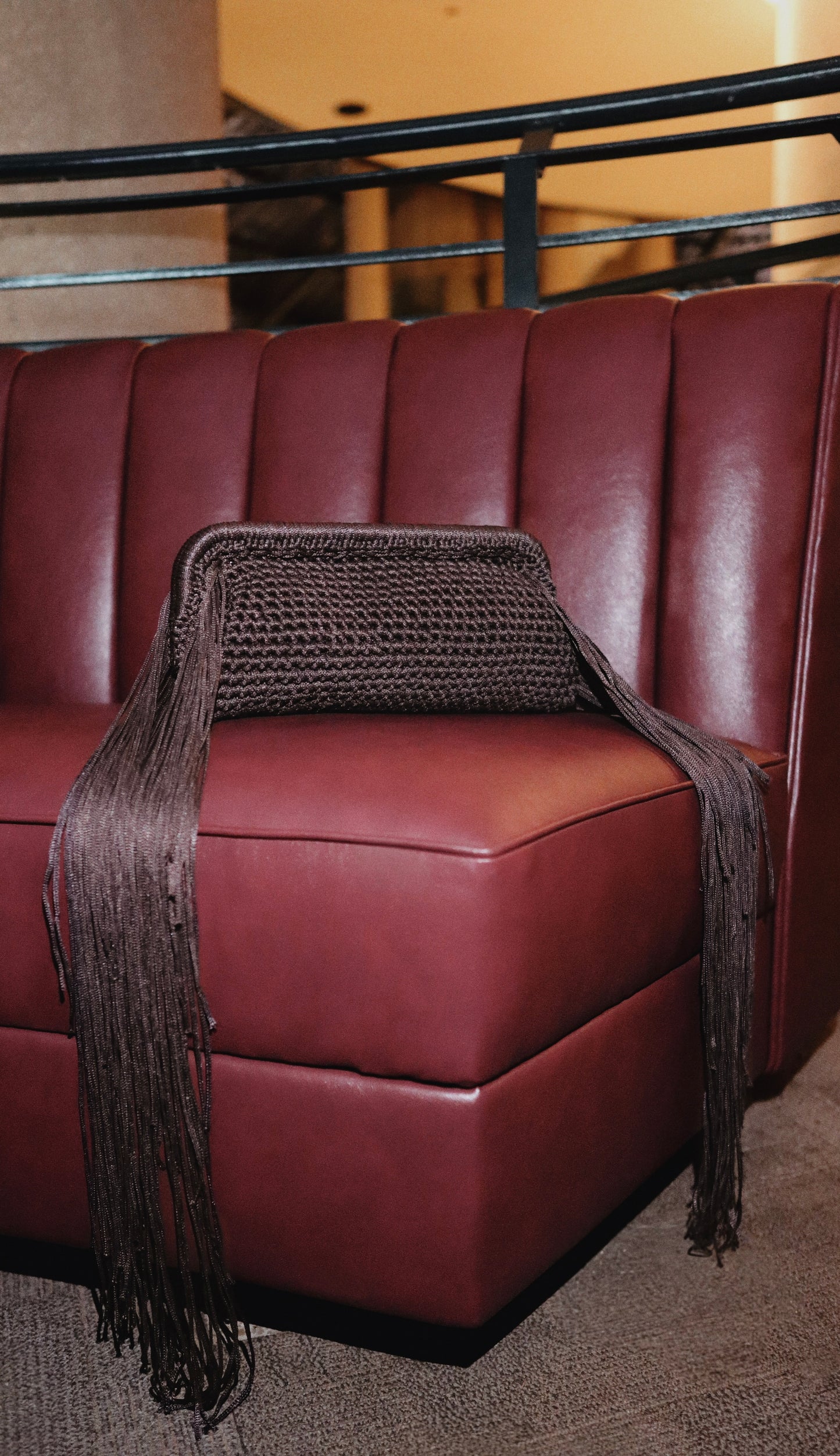 The Lola Fringe Clutch